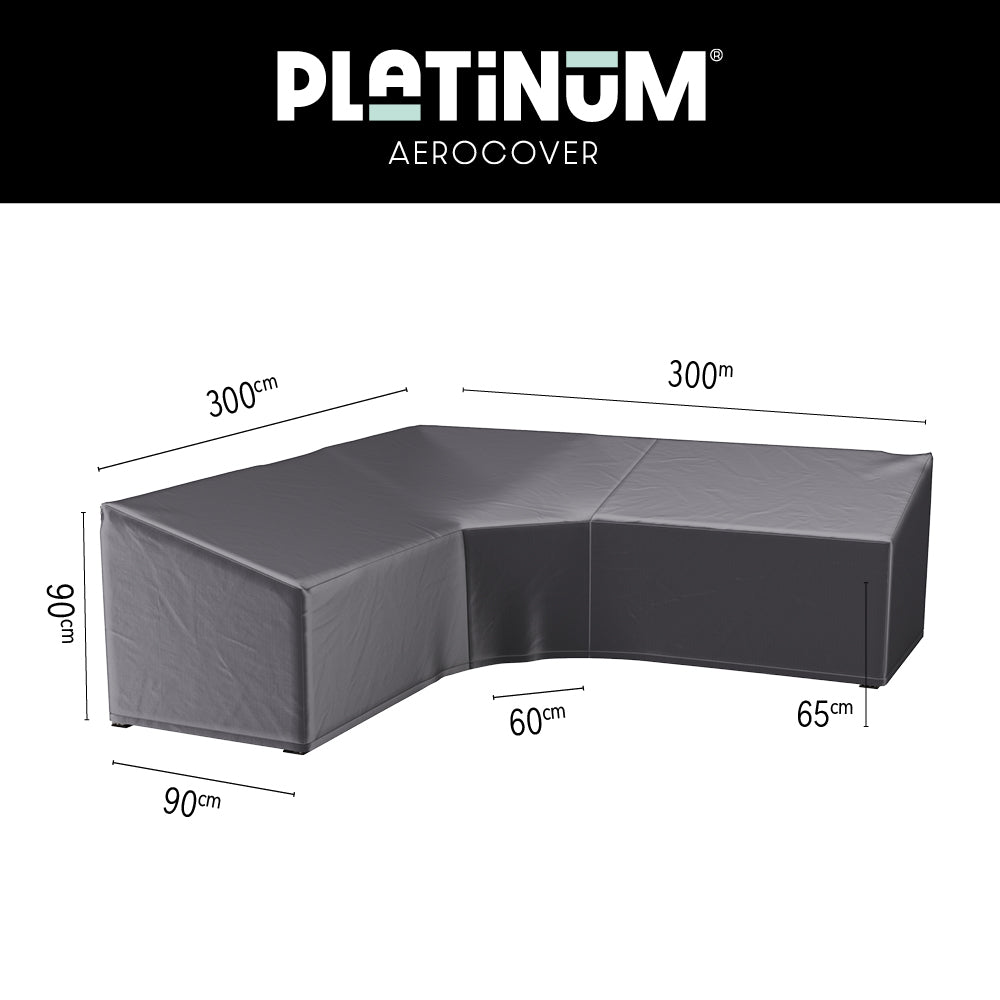 Platinum AeroCover Loungesethoes hoekset trapeze 7957 300x300x90xH65/90