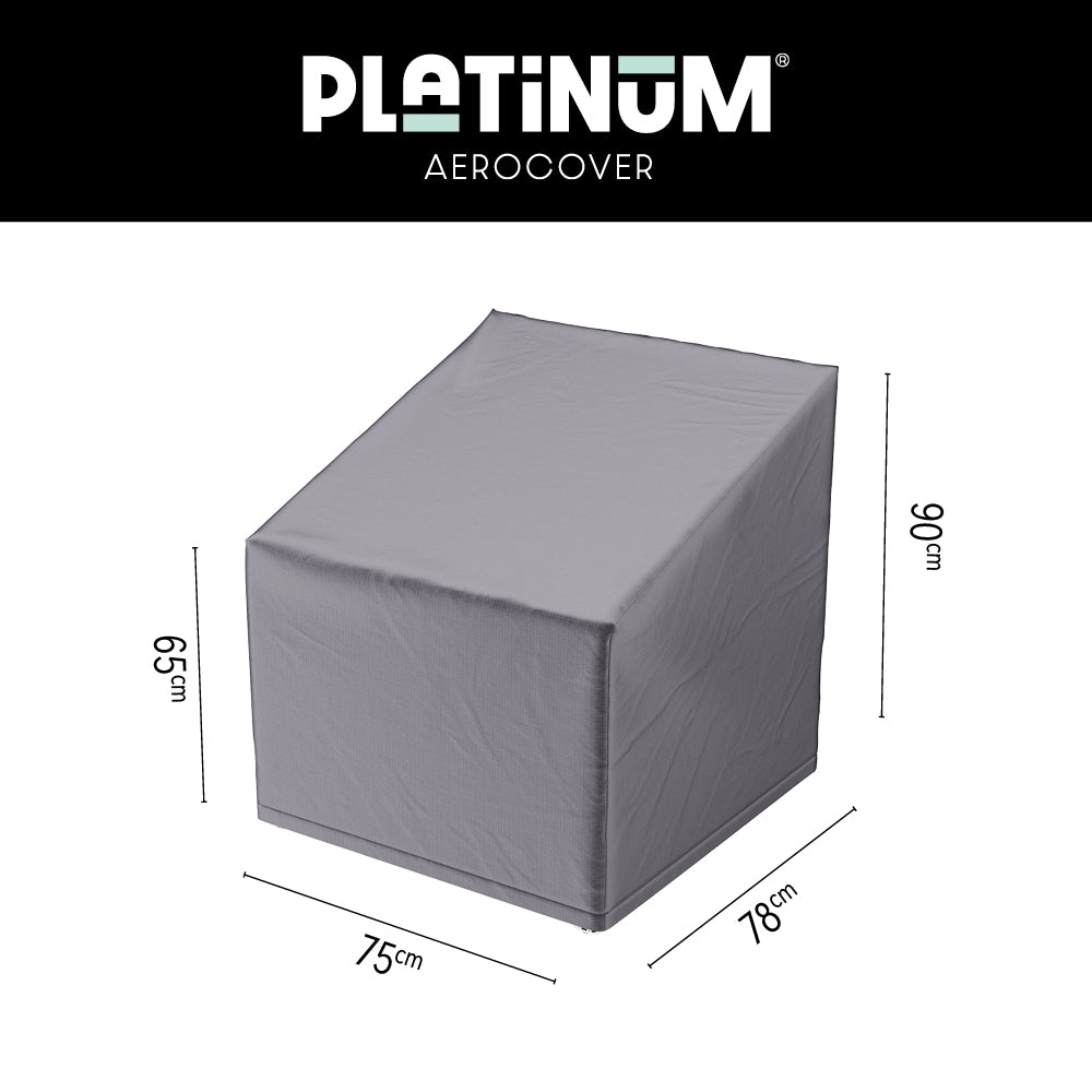 Platinum AeroCover Loungestoelhoes hoge rug 7965 78x78xH65/90