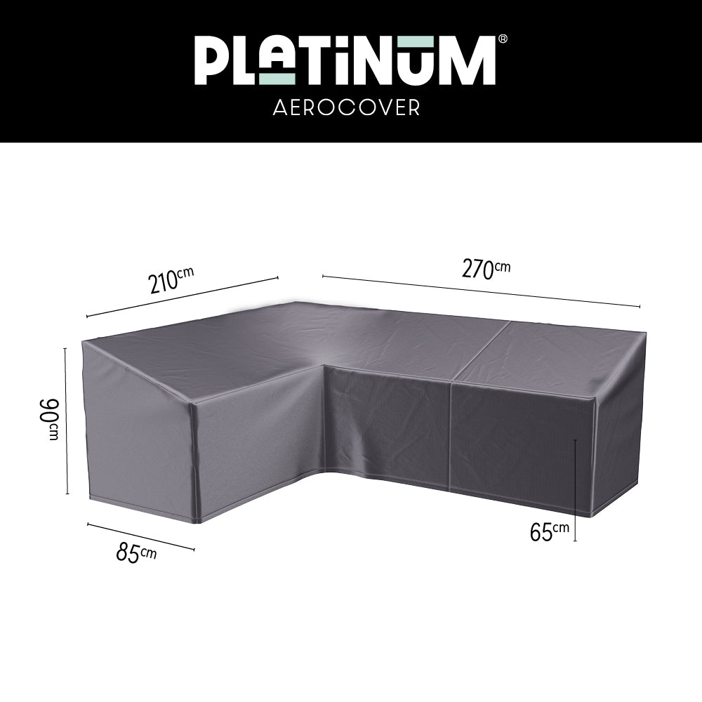 Platinum AeroCover Loungesethoes hoekset links 7990 270x210x85xH65/90