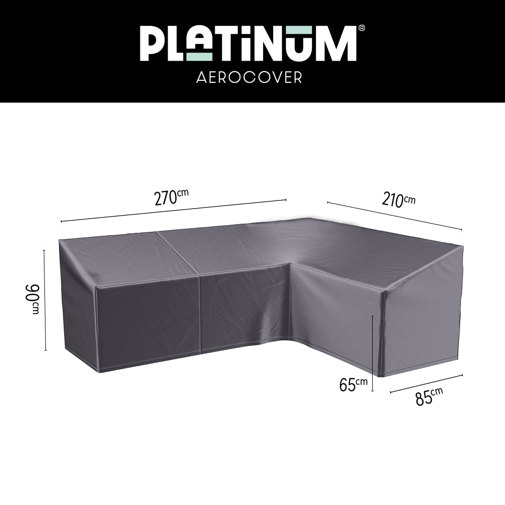 Platinum AeroCover Loungesethoes hoekset rechts 7991 270x210x85xH65/90