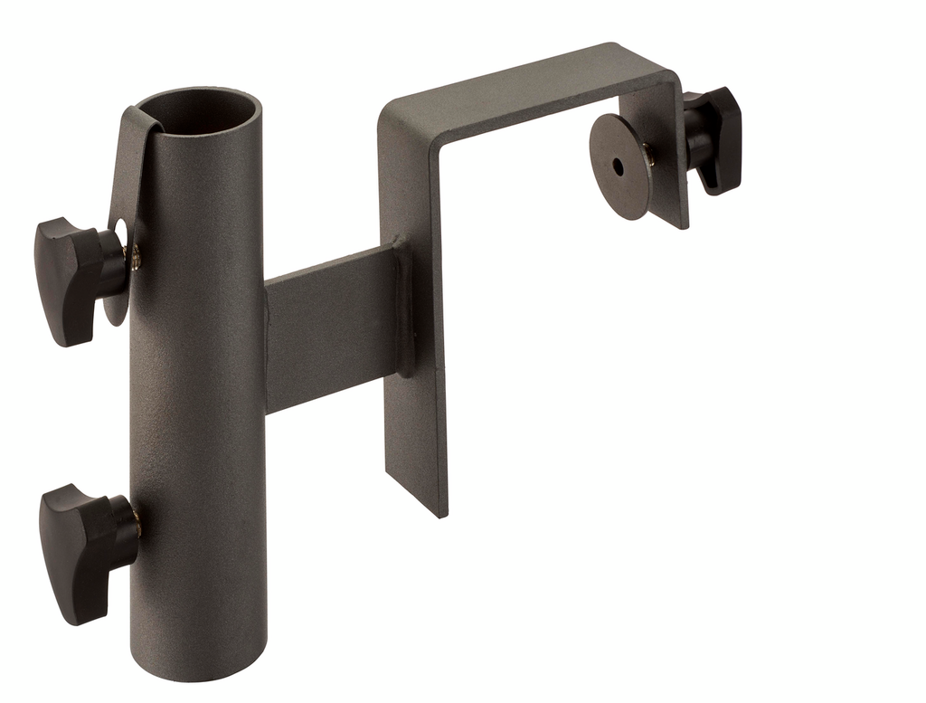Platinum top railing 11cm, Ø38mm antraciet