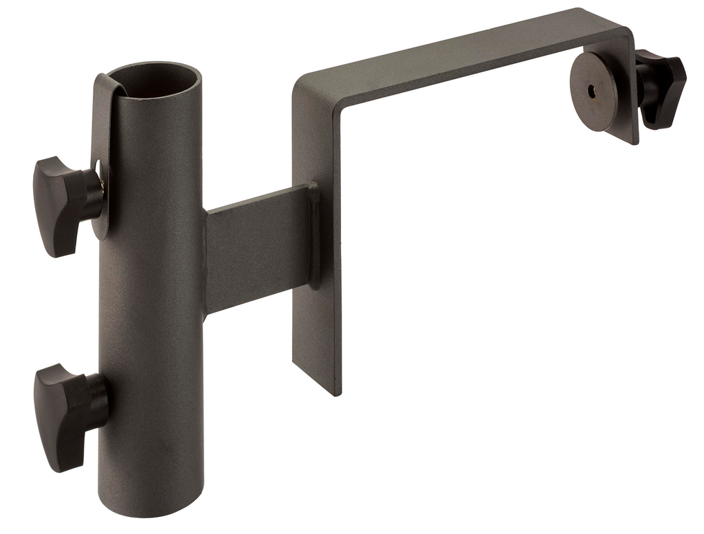 Platinum top railing 18cm, Ø38mm antraciet