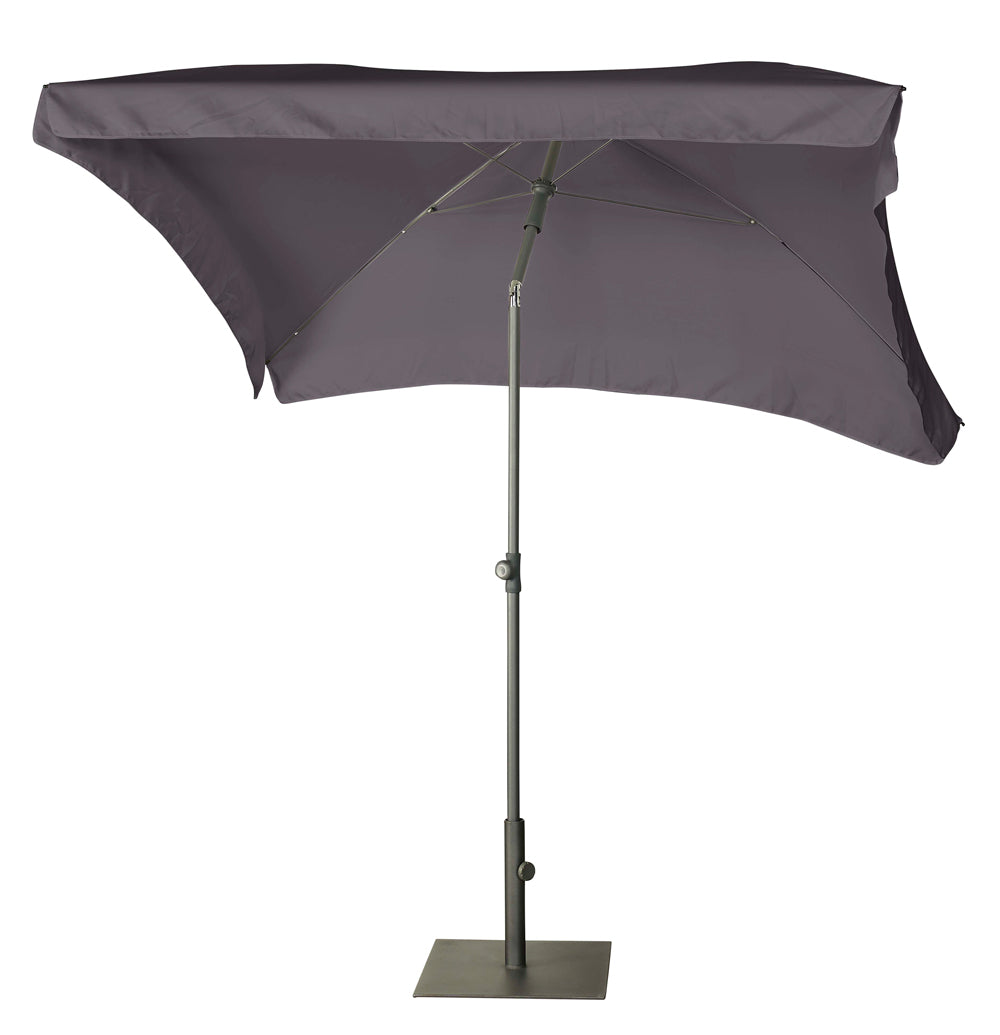 Parasol Aruba 2 x 1,3 m van Platinum Antraciet