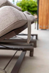 4 Seasons Outdoor Madeira ligbed terre incl. kussen en hoofdsteun