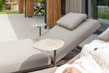 4 Seasons Outdoor Madeira ligbed terre incl. kussen en hoofdsteun bloucle clay kussen