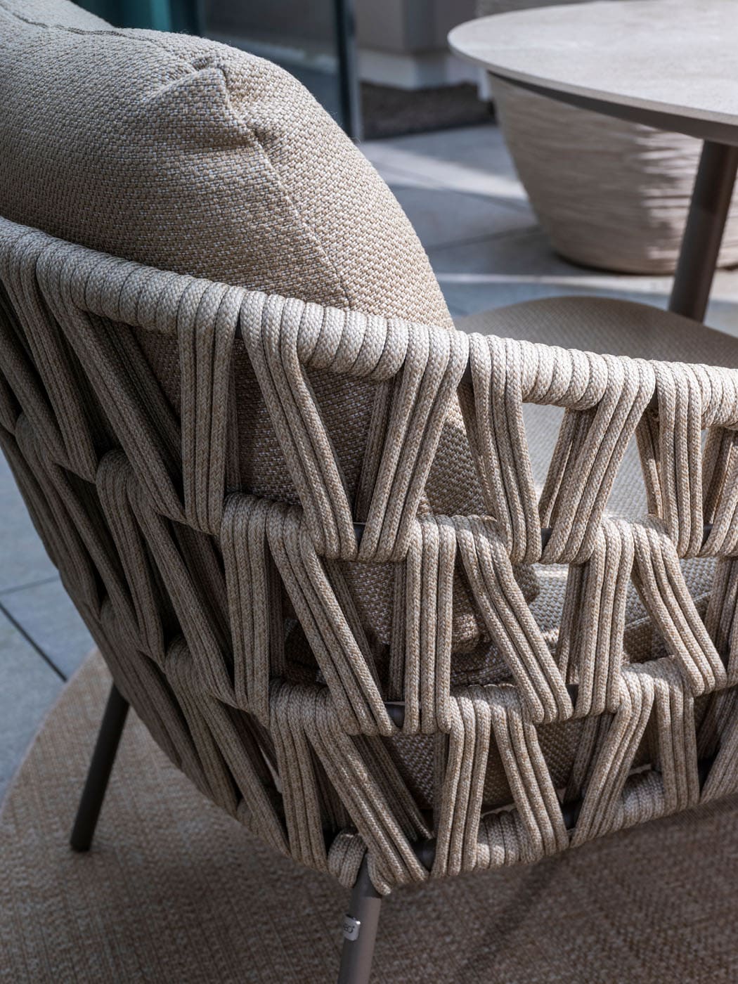 4 Seasons Outdoor Mallorca 3-zits low dining bank + Mallorca low dining + Salute low dining 220×105 cm