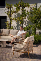 4 Seasons Outdoor Martinique lounge stoel incl. 2 kussens