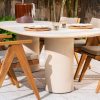 4 Seasons Outdoor Hampton dining eettafel mortex 240×105 cm
