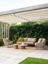 4 Seasons Outdoor Milos 3-zits bank incl. 3 kussens