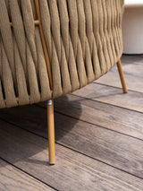 4 Seasons Outdoor Molina 3 zitsbank + loungestoelen