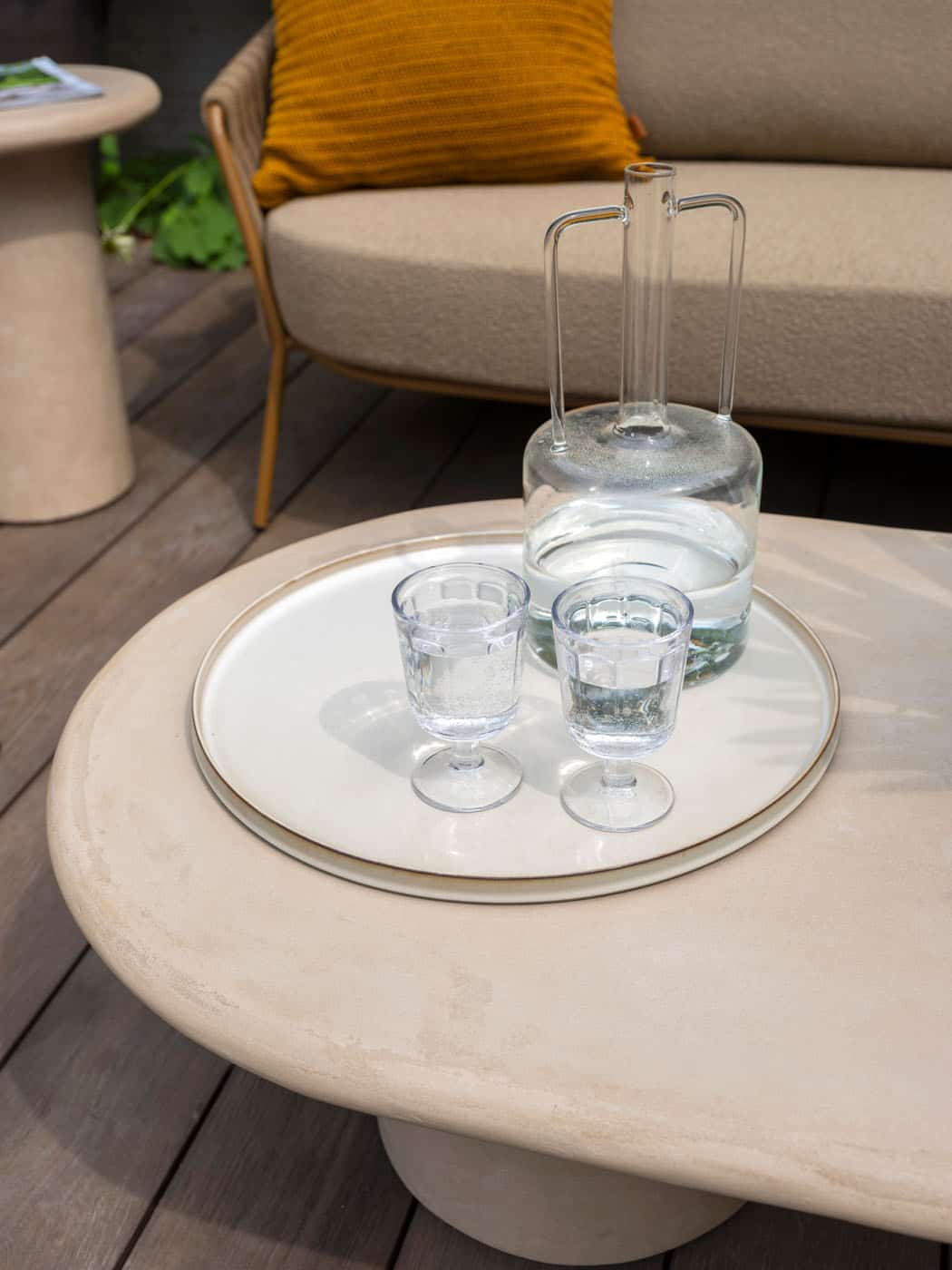 4 Seasons Outdoor Hampton salontafel mortex 140 x 65 cm (H 35)