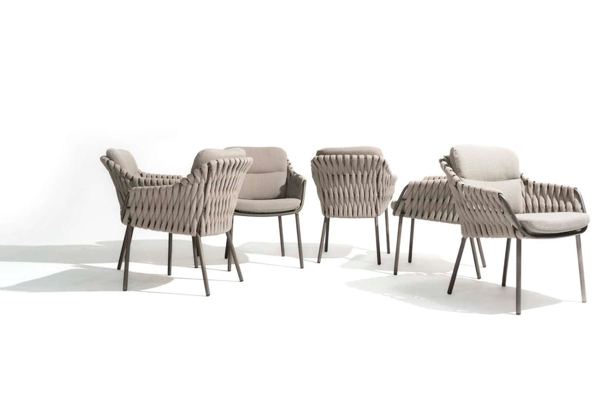 4 Seasons Outdoor Montera dining stoel incl. 2 kussens