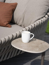 4 Seasons Outdoor Sofie bijzettafel met keramisch tafelblad 35 x 30 x 50 cm. terre