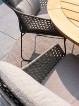 4 Seasons Outdoor Moretti high back dining stoel incl. 2 kussens