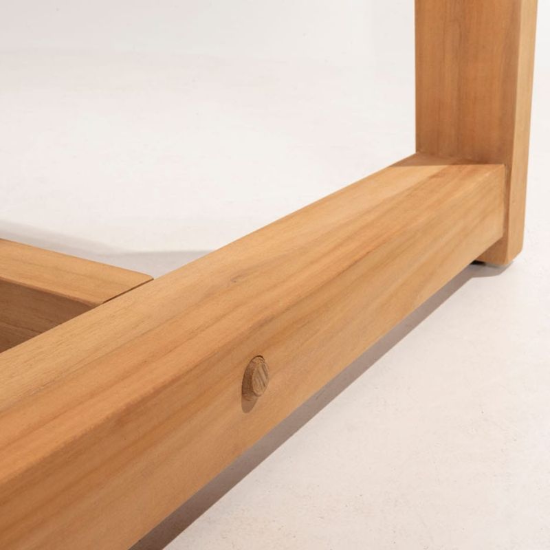 Taste by 4 seasons Noah tafelblad teak 260 x 100 cm + onderstel teak