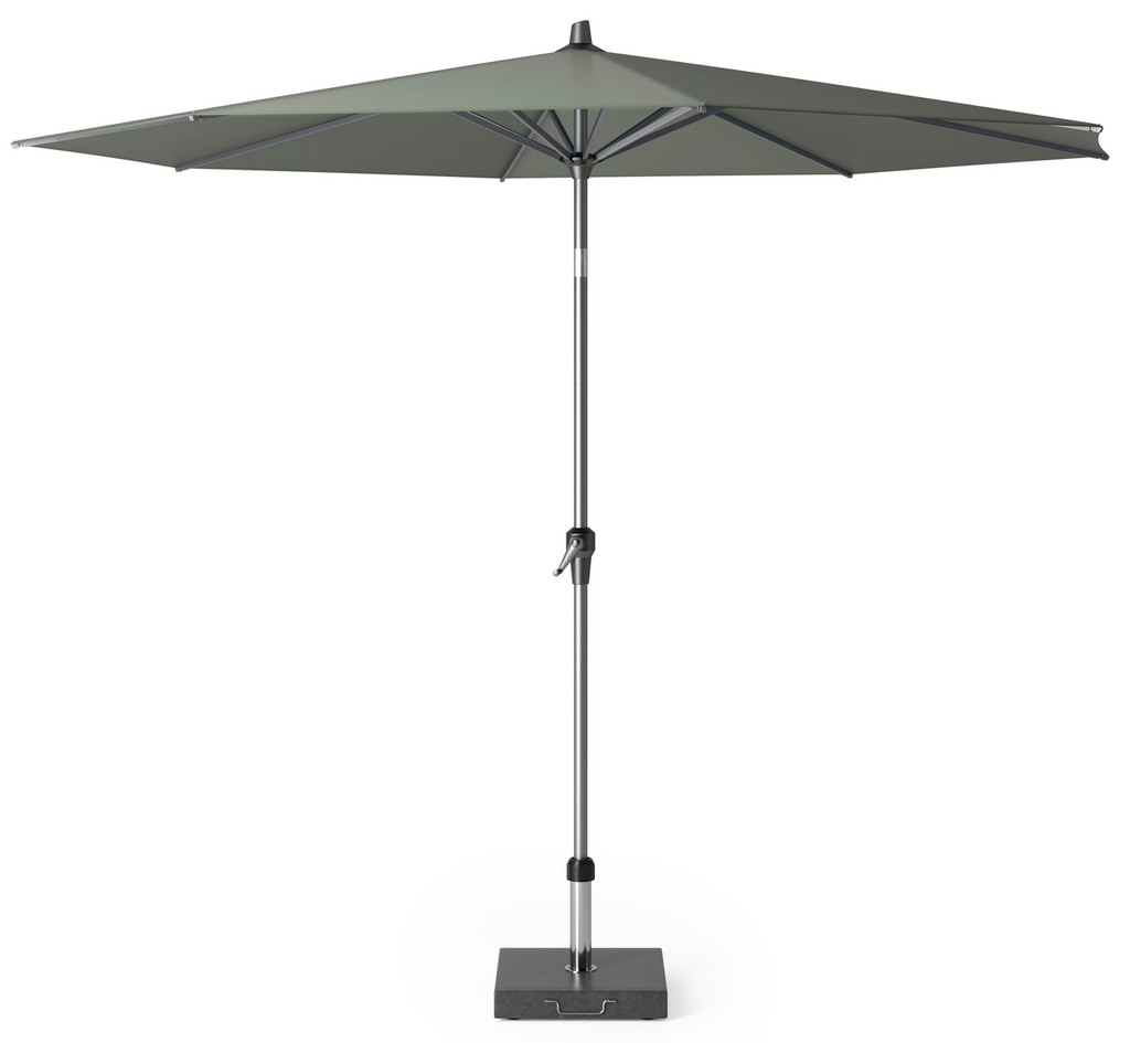 Platinum Riva Ø300 antraciet frame olive doek