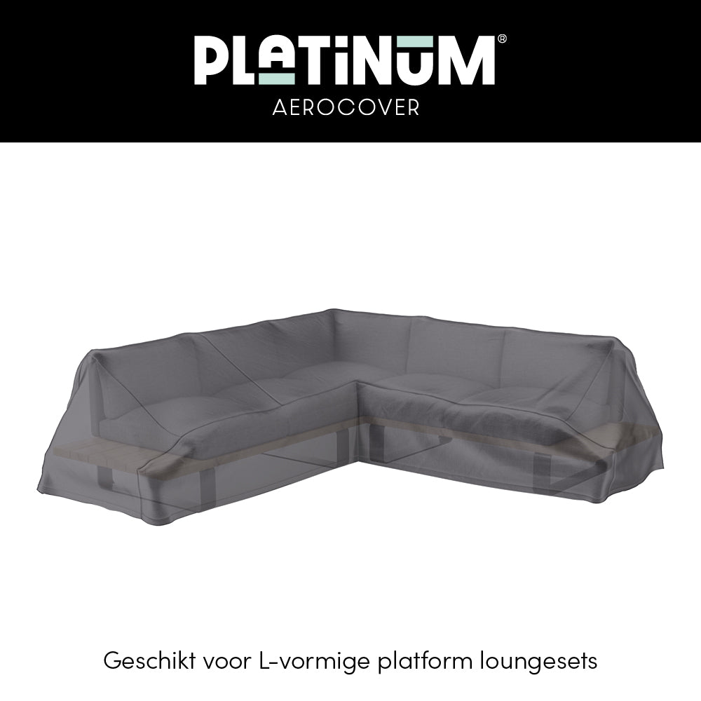 Platinum AeroCover Loungeset platformhoes 7880 255x255x90xH30/45/70