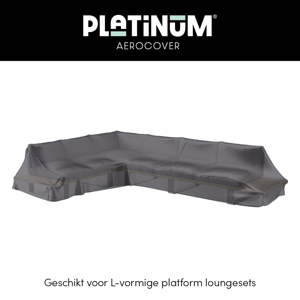 Platinum AeroCover Loungeset platformhoes links 7882 255x325x90xH30/45/70