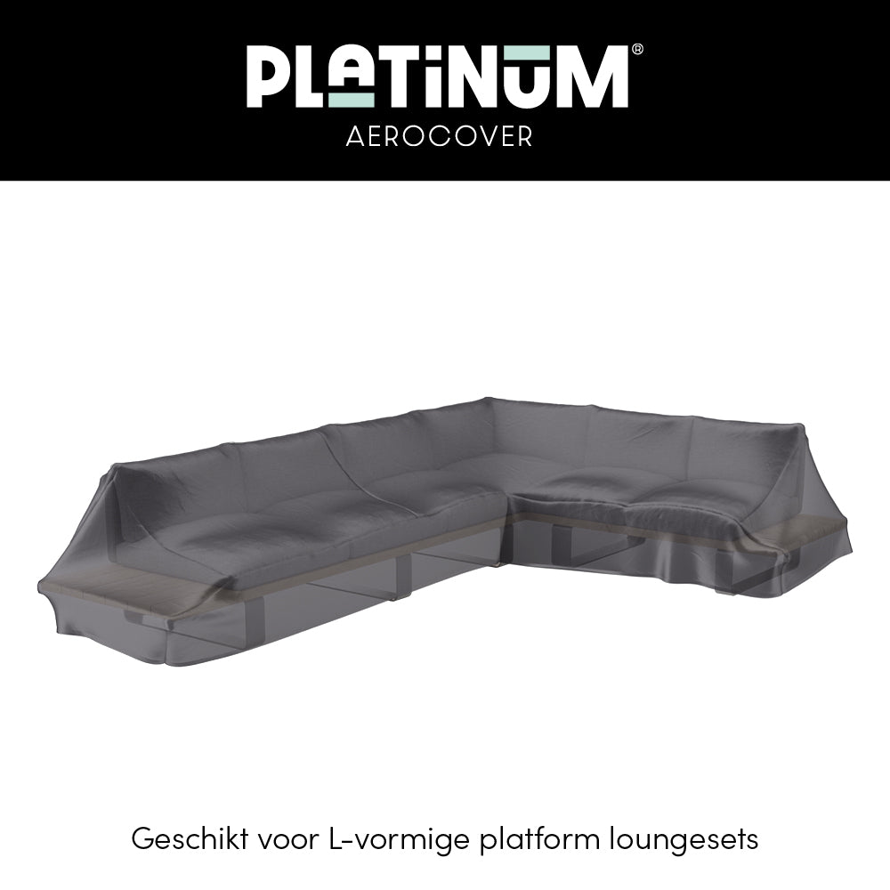 Platinum AeroCover Loungeset platformhoes rechts 7883 325x255x90xH30/45/70