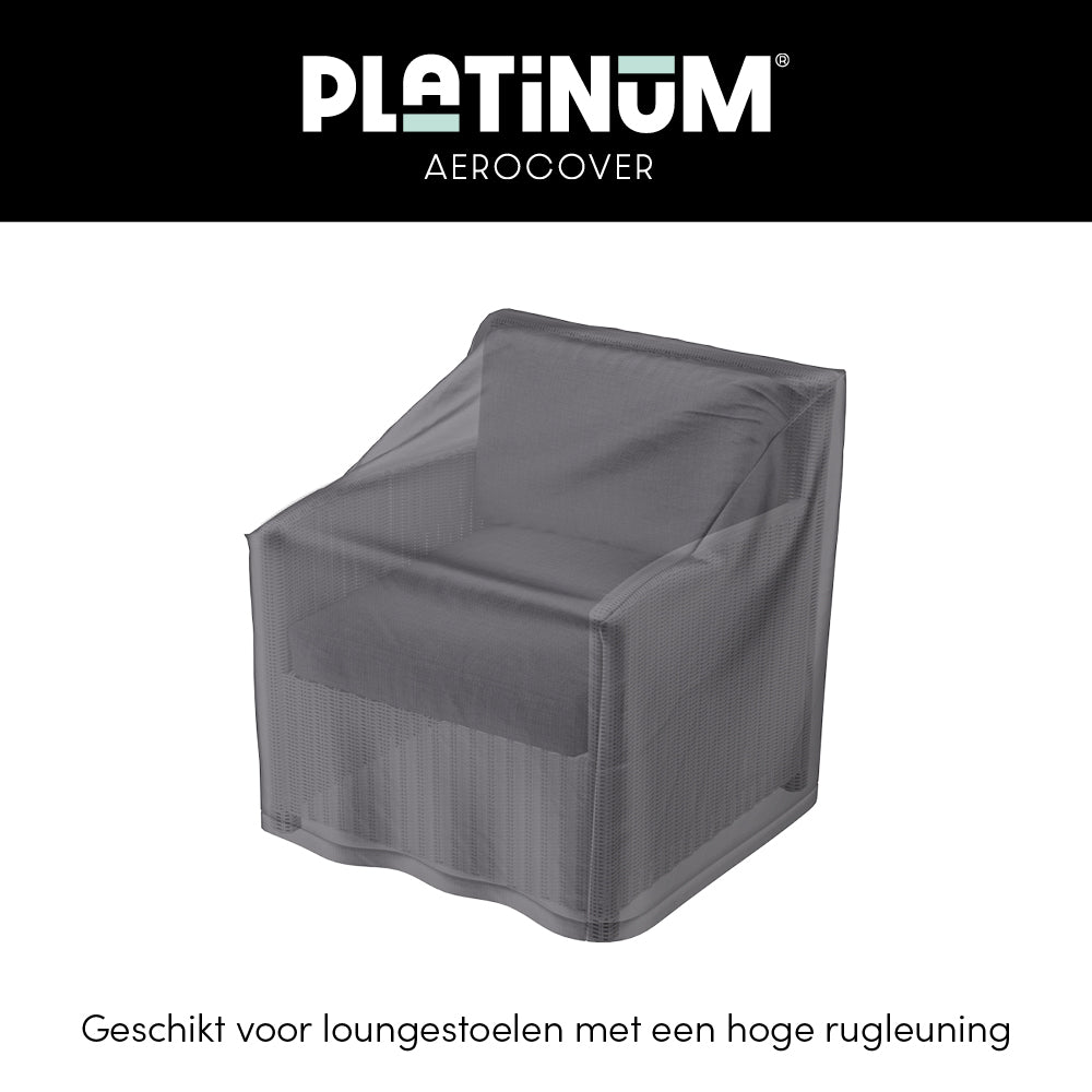 Platinum AeroCover Loungestoelhoes hoge rug 7965 78x78xH65/90