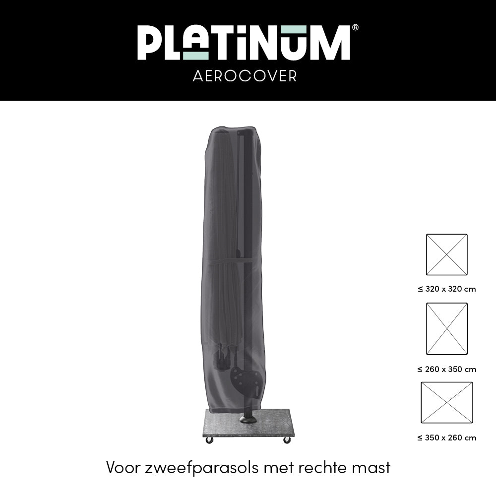Platinum AeroCover zweefparasolhoes H260x55/60