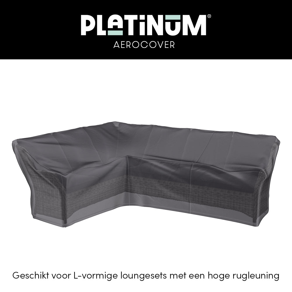 Platinum AeroCover Loungesethoes hoekset links 7990 270x210x85xH65/90