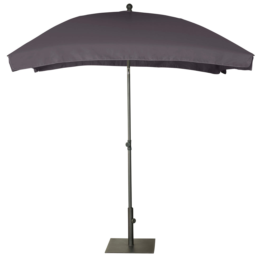 Parasol Aruba 2 x 1,3 m van Platinum Antraciet