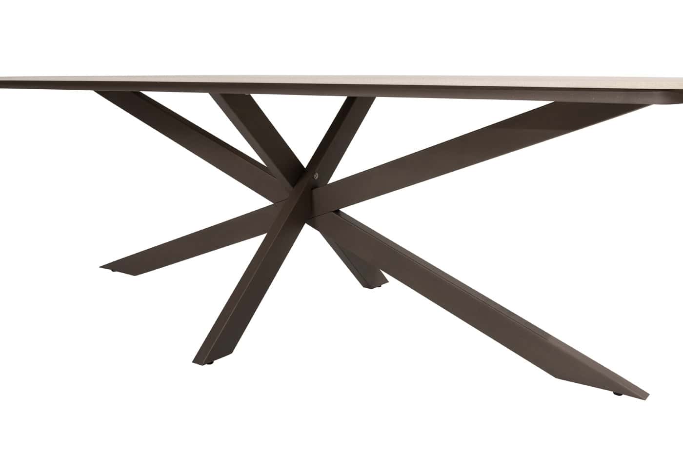 Taste 4SO Prado tafel met keramisch tafelblad barrel terre 240 cm