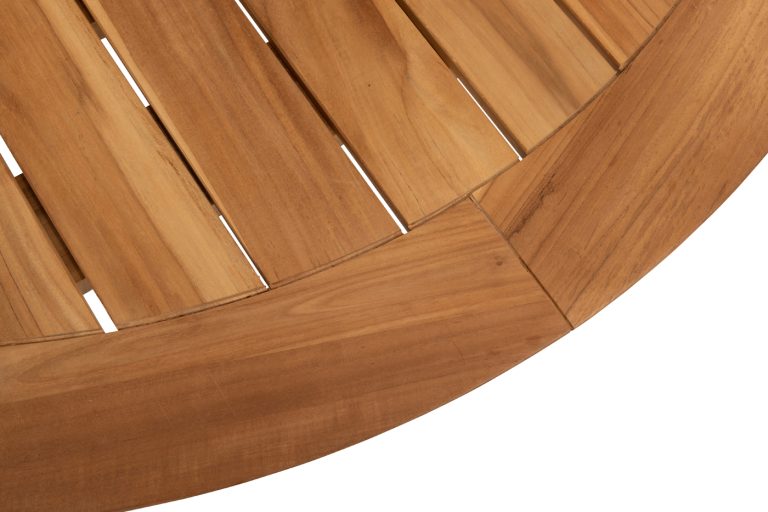 4 Seasons Outdoor Montera dining + Taste 4SO Prado teak tafel 130 Ø cm