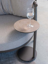 Taste 4SO Vic bijzettafel terre met printed keramiek top 30 cm Ø (H 50)
