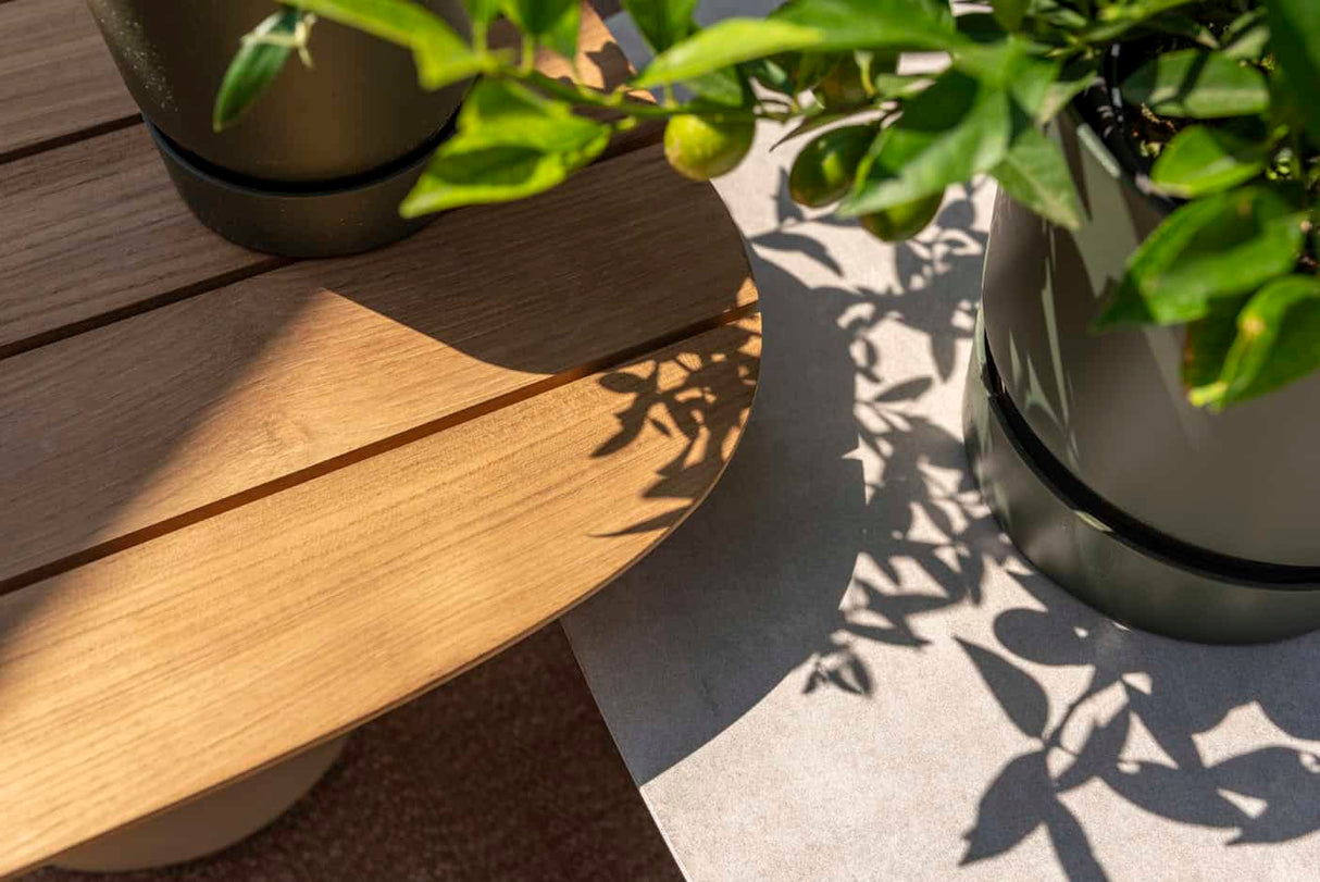 Taste 4SO Demi set van 2 salontafels latte 50 x 60 en 70 x 80 cm.