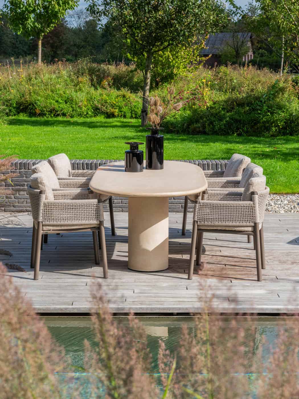 4 Seasons Outdoor Savanne dining stoel incl. 2 kussens