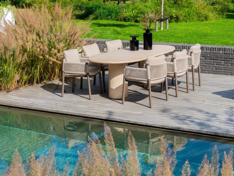 4 Seasons Outdoor Savanne dining stoel incl. 2 kussens