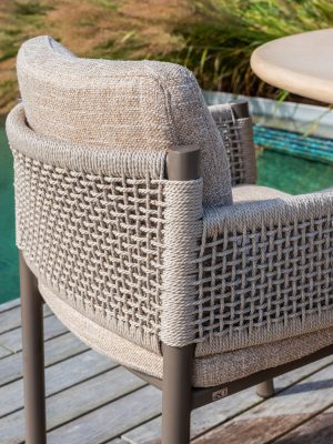 4 Seasons Outdoor Savanne dining stoel incl. 2 kussens