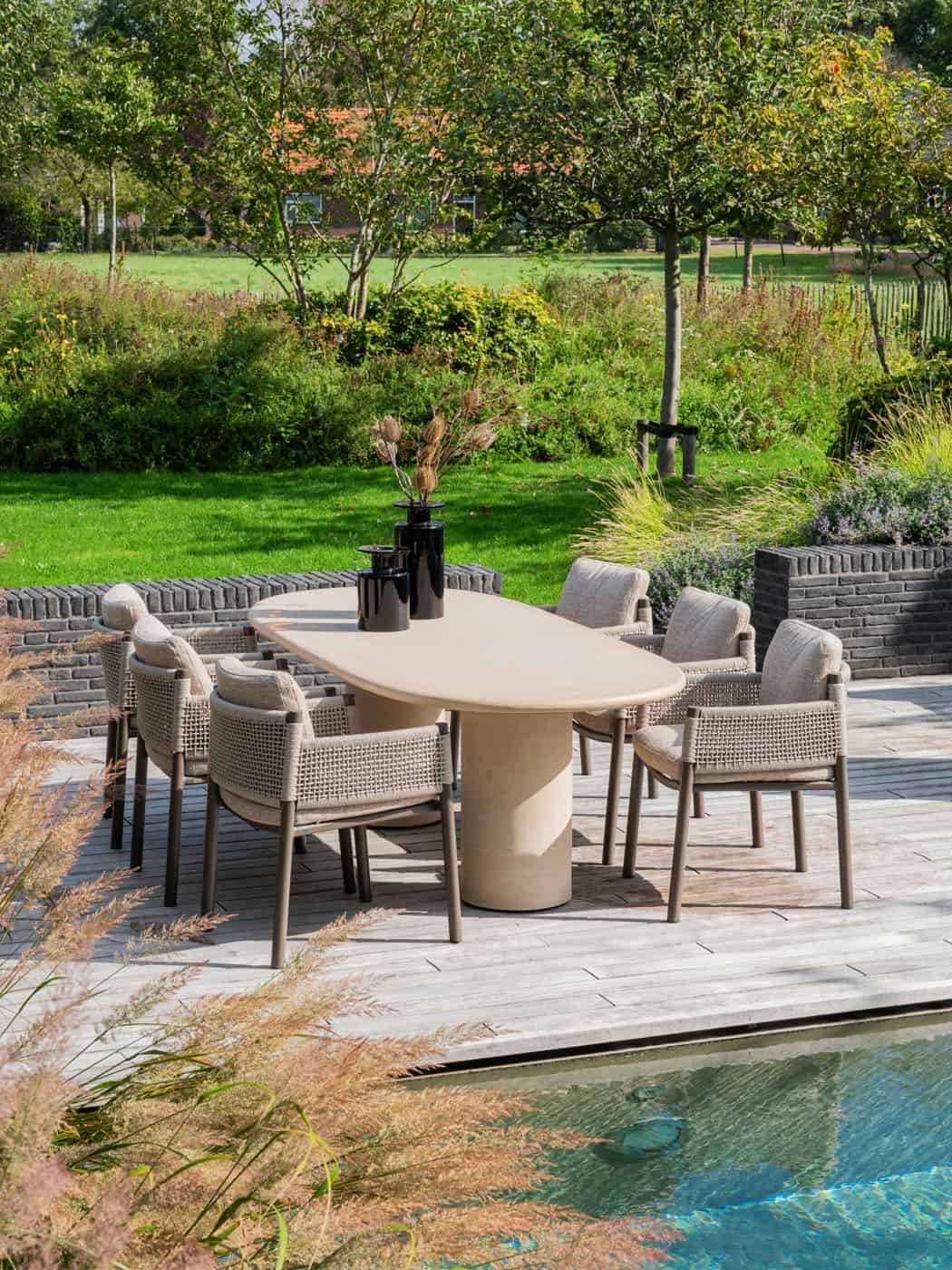 4 Seasons Outdoor Savanne dining stoel incl. 2 kussens