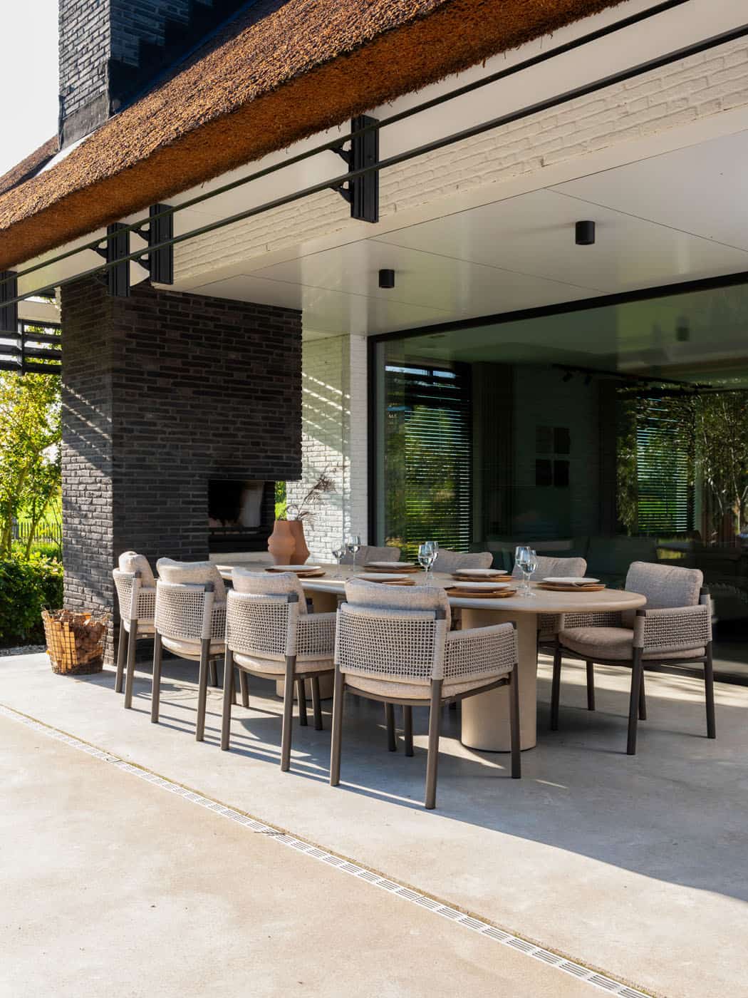 4 Seasons Outdoor Savanne dining stoel incl. 2 kussens