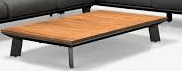 Suns Denver lounge tafel teak/mrg 140x80