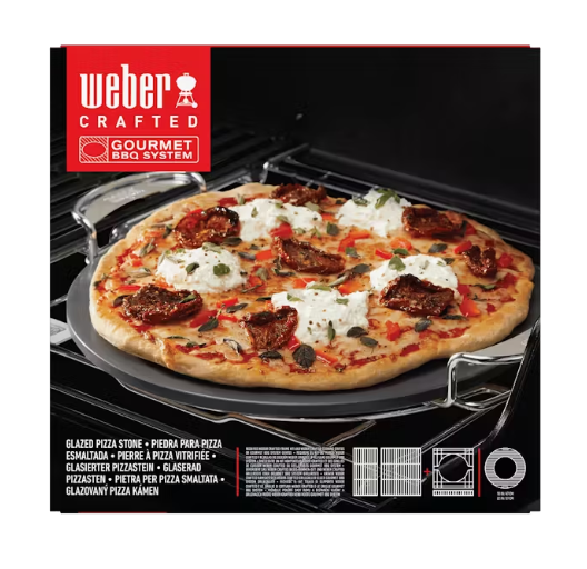 Weber Weber Crafted - Gourmet BBQ System - geglazuurde pizzasteen