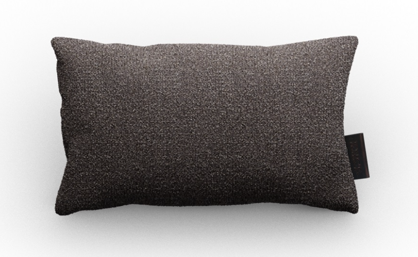 KMCT collection Premium | Outdoor Cushion 'Bouclé Graphite'  50 x 30 cm