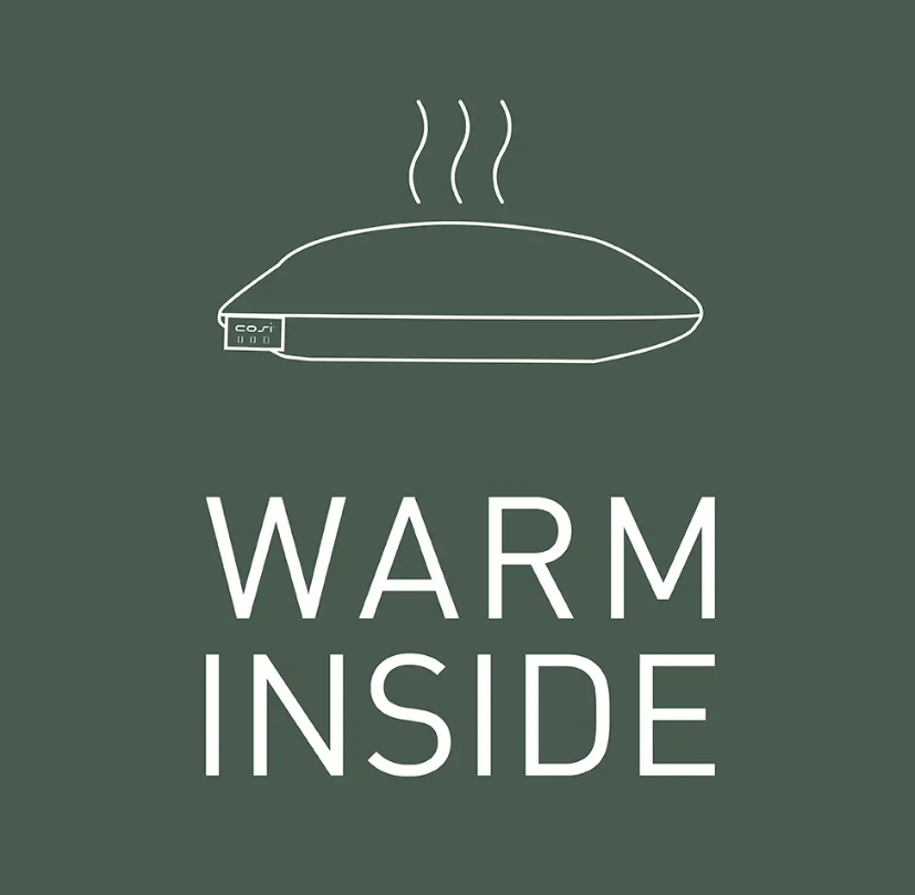 Cosi Cosipillow warmtekussen Comfort grey 50x50cm