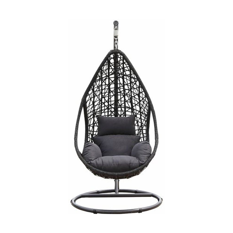 Sens Mona relax hang egg stoel zwart