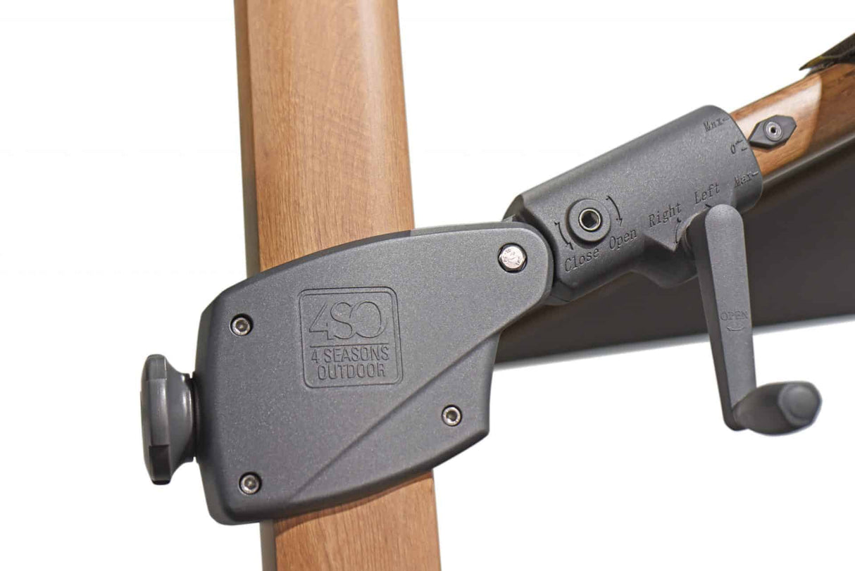 4 Seasons Outdoor Siesta Premium Wood Look 300x300cm