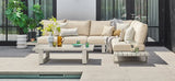 Suns Loungeset Nardo - Champagne - Pebble desert boucle