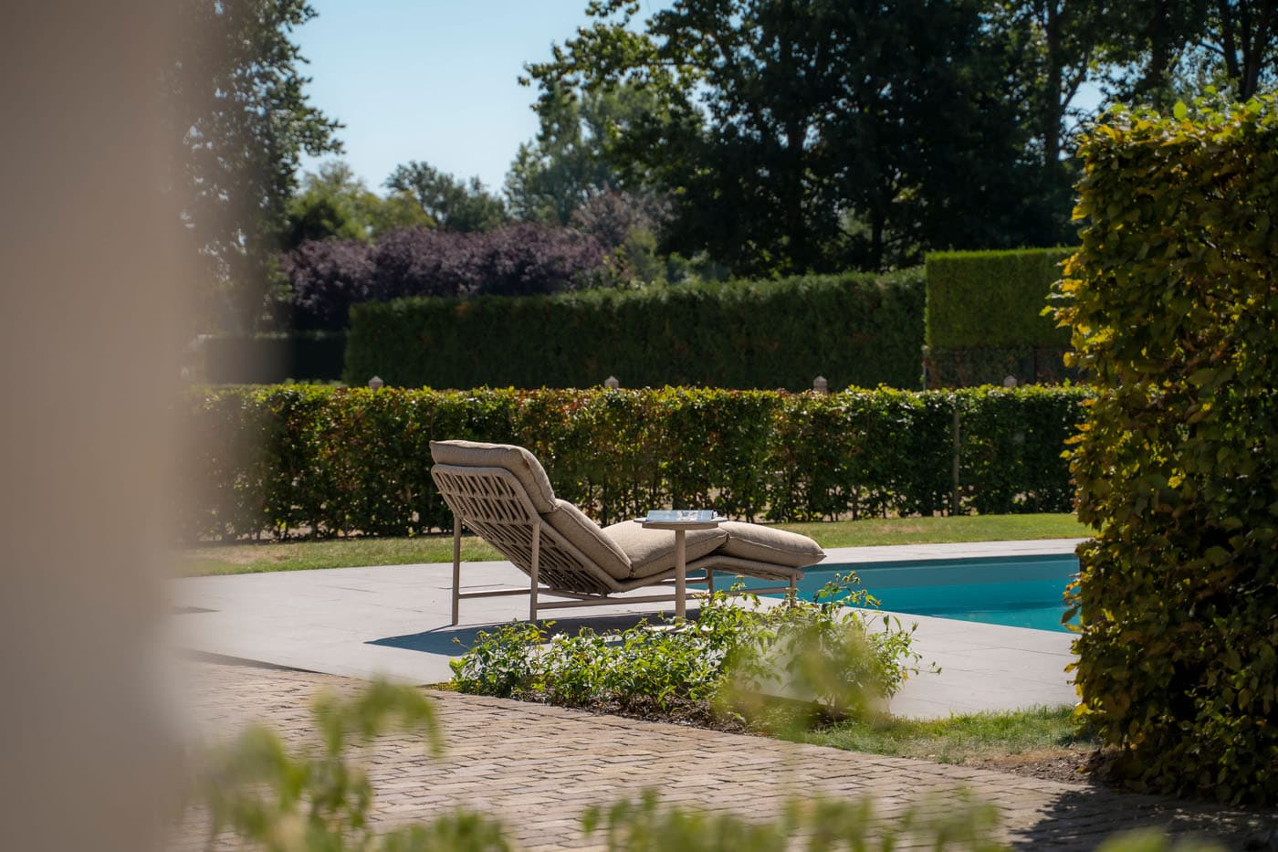 4 Seasons Outdoor Tahiti ligbed latte incl. kussen