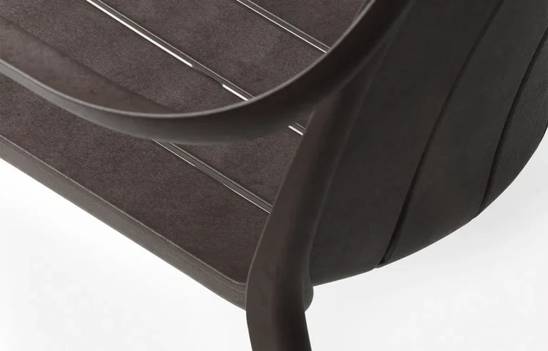 Nardi Tiberina armstoel antraciet