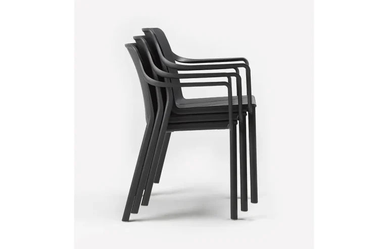 Nardi Tiberina armstoel antraciet
