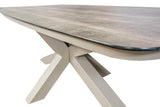 Sens-line Valerie tafel ovaal woodlook 220x100cm