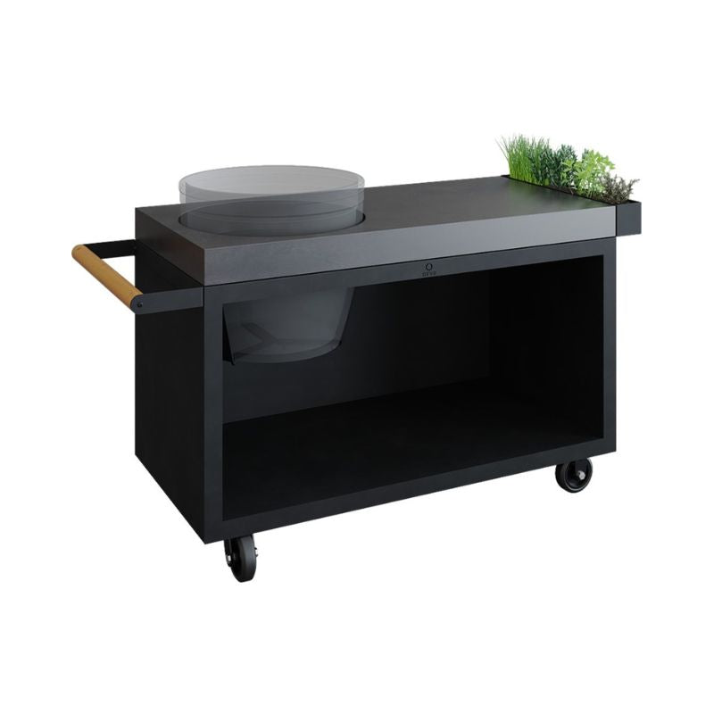 OFYR Kamado Table Black 135 PRO Beton TB