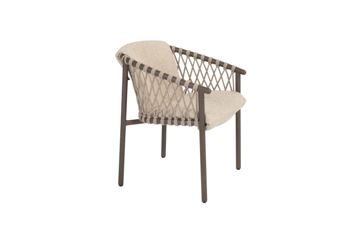 4 Seasons Outdoor Allora dining stoel terre incl. kussen