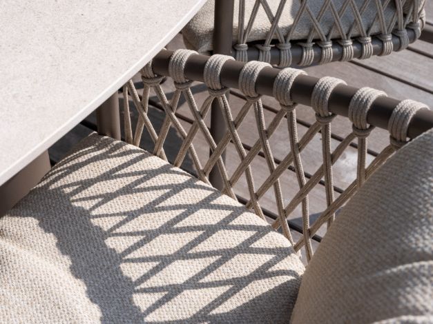 4 Seasons Outdoor Allora dining stoel terre incl. kussen